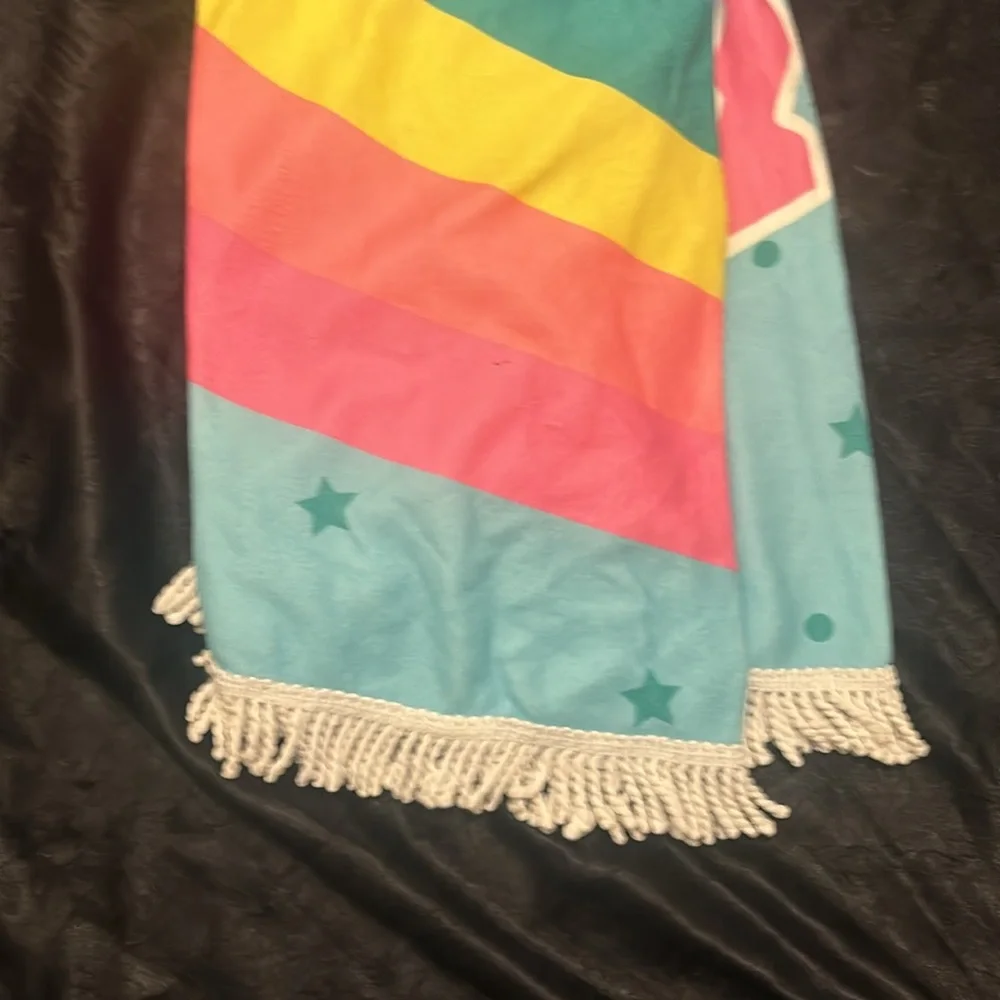 Unicorn Round Beach Towel NWT NEW